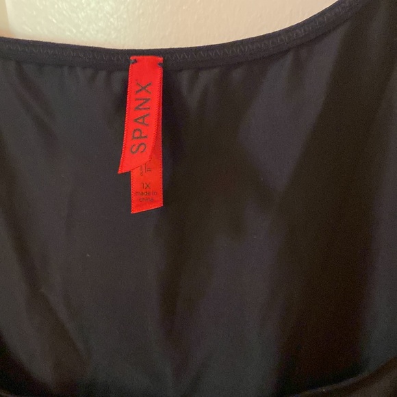 NWT SPANX Open Bust Suit, Simplicity Slimming Essentials, 1X, 76% Nylon, 24% - Picture 2 of 7